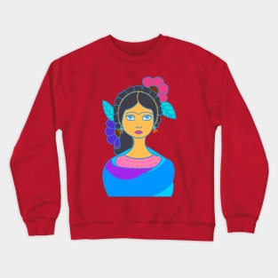 Flower Girl Crewneck Sweatshirt